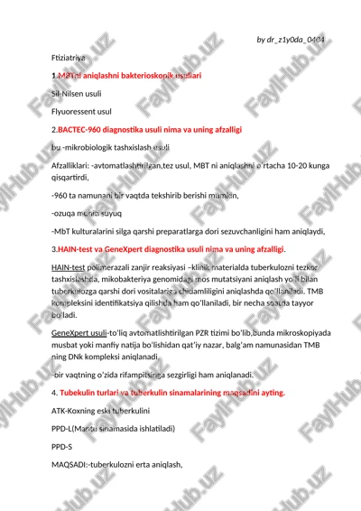 ftiziatriya — DOCX