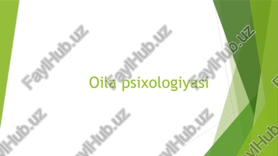 oilapsixologiyasi — PPTX