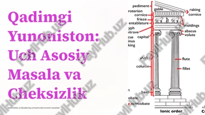 qadimgi yunoniston:uch asosiy masala va cheksizlik — PPTX