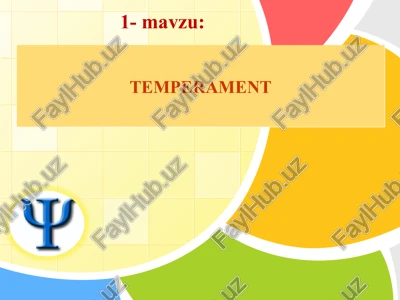 temperament — PPT