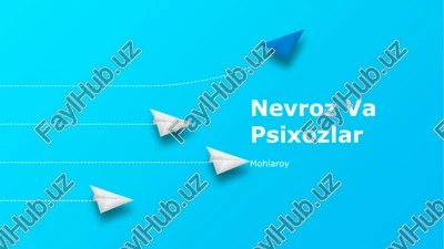nevroz va psixozlar — PPTX