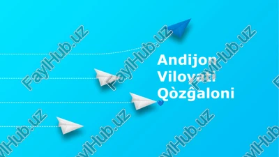 andijon viloyati qòzĝaloni — PPTX