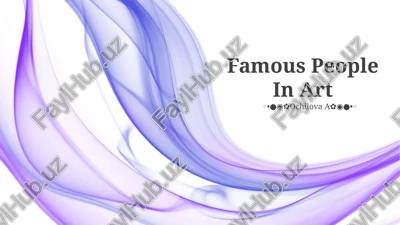 famous people in art — PPTX