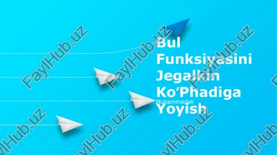 findentry funksiyasi — PPTX