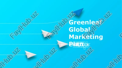 greenleaf global marketing plan — PPTX