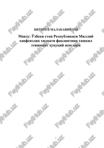 bitiruv malakaviy ish — DOCX