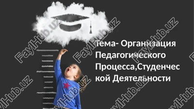 organizatsiya pedagogicheskogo protsessa,studencheskoy deyatelnosti — PPTX