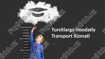 noodatiy transport xizmati — PPTX