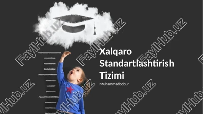 xalqaro standartlashtirish tizimi — PPTX