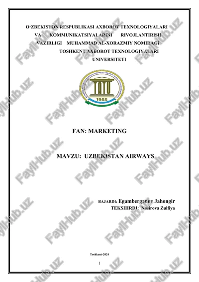 uzbekistan airways — DOCX