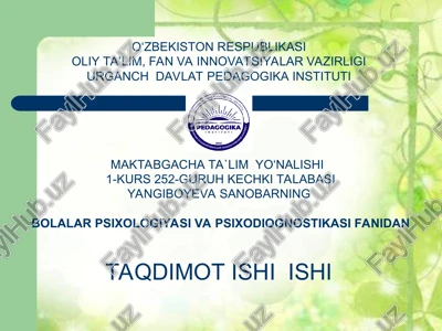 psixologik tadqiqotlar olib borish shakllari — PPT