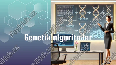 genetik algoritmlar — PPTX