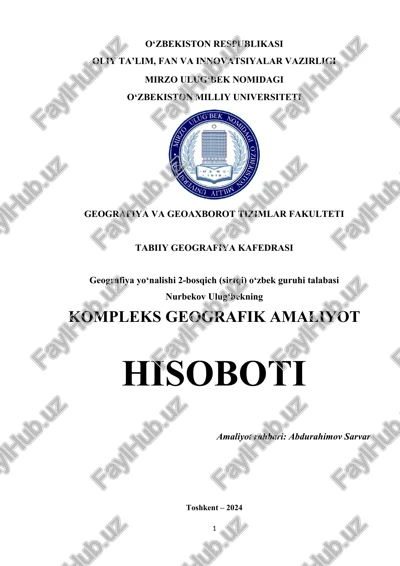 kompleks geografik amaliyot — DOCX