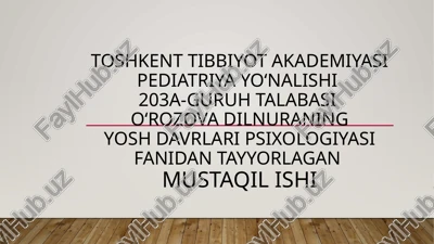 anomalbola psixologiyasi — PPTX