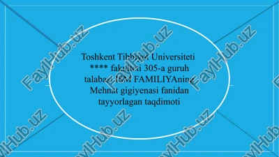 atrof muhit sharoitlarida akustik tebranishlar zararli omil sifatida - atrof muhit sharoitlarida akustik tebranishlar zararli omil sifatida — PPTX