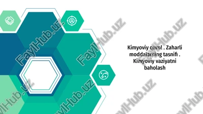 kimyoviy qurol — PPTX