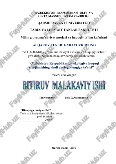 5111600-milliy g‘oya, ma’naviyat asoslari va huquqiy ta’lim — DOC