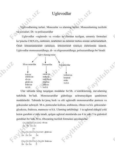 uglevodlar — DOCX