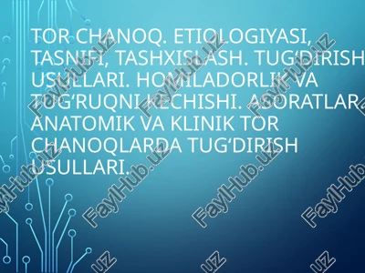 tor chanoq. — PPTX