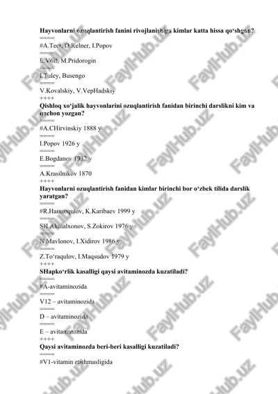 tozalanmagan kletchatka — DOC