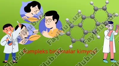 kompleksbirikmalar kimyosi — PPTX