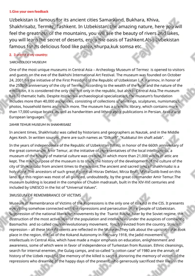 archeology museum of termez — DOCX