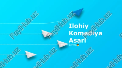 ilohiy komediya asari — PPTX