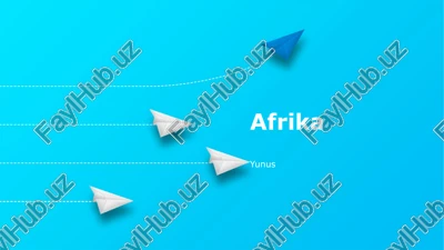afrika — PPTX