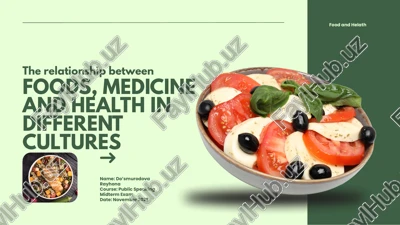 food and health in different cultures — PDF