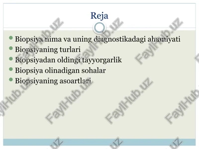biopsiya — PPTX