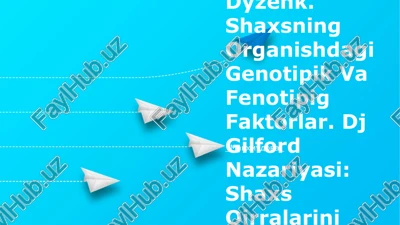 shaxsni ierarhik modeli i yu dyzenk — PPTX
