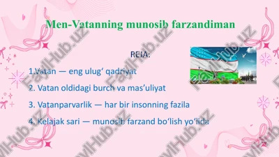 men-vatanning munosib farzandiman — PPTX
