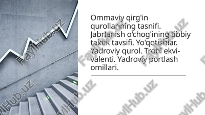 ommaviy qirg'inqurollari — PPTX