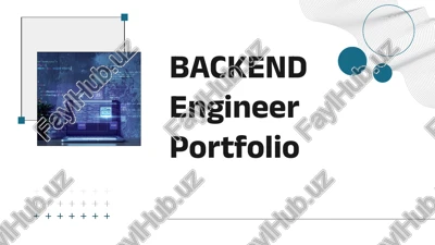 backend engineer portfolio — PPTX