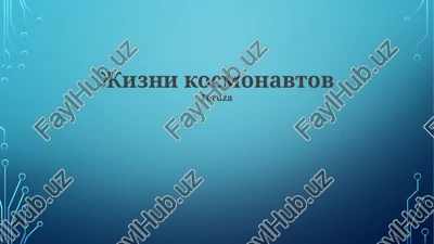 jizni kosmonavtov — PPTX