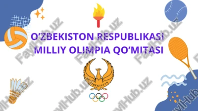 o'zbekiston milliy olimpiya qo'mitasi — PDF