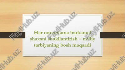 umumiy pedagogika — PDF