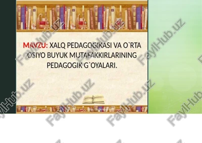 informatika va axborot texnologiyalari — PDF