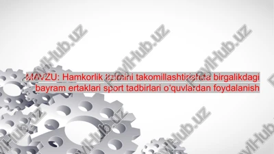 hamkorlik tizimining mohiyati — PPTX
