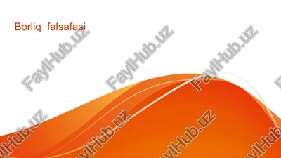 borliq falsafasi — PDF