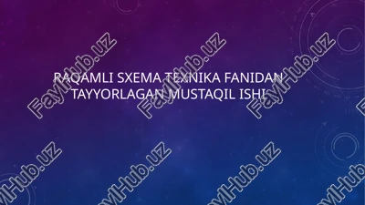 integral mikrosxemalar — PPTX