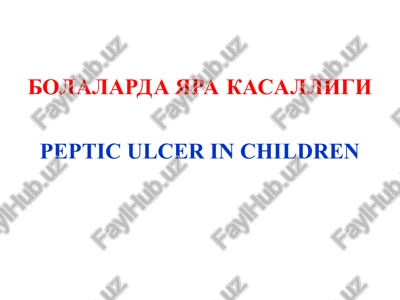 oqibatlari — PPT