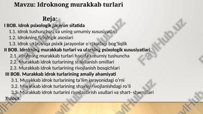 idroknongmurakkabturlari — PPTX