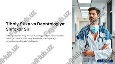 tibbiy etika va deontologiya — PDF