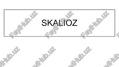 skolioz — PPTX
