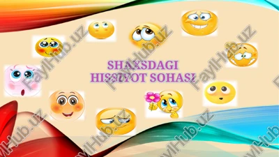hissiyot haqidagi tushuncha — PPTX