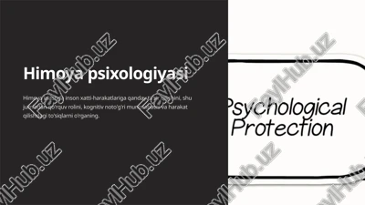 himoya psixologiyasi — PPTX
