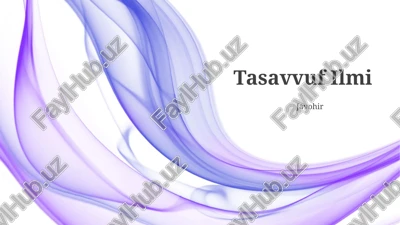 tasavvuf ilmi — PPTX