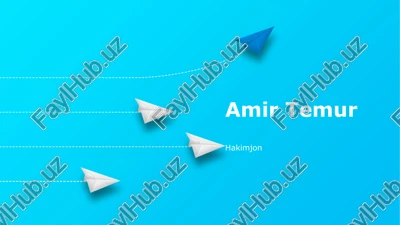 amir temur — PPTX