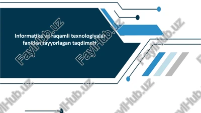 o’zbekiston resuplikasi yagona davlat xizmatlari portallari bilan ishlash — PPTX